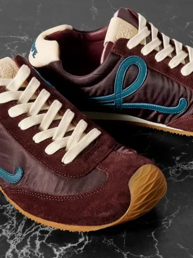 Loewe Ballet Runner 2.0 Logo-appliquéd Shell, Suede And Leather Sneakers | Thumbnail 4 Loewe Ballet Runner 2.0 Logo-appliquéd Shell, Suede And Leather Sneakers | Thumbnail 4