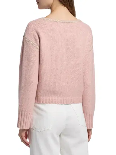 dh New York Women's Seraphina Dropped Shoulder Sweater - Petal Combo | Thumbnail 5