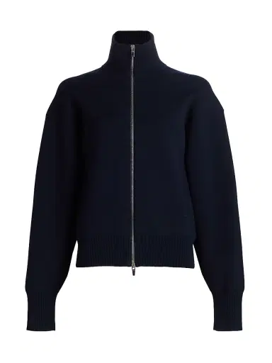 A.L.C. Women's Oliver Zip Cardigan - Navy | Thumbnail 1 A.L.C. Women's Oliver Zip Cardigan - Navy | Thumbnail 1