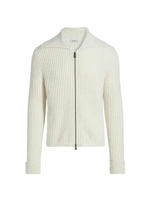 Simkhai Men's Geoff Stretch-Cashmere Full-Zip Jacket