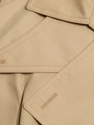 A.L.C. Women's Asher Oversized Belted Trench Coat - Beige - Size XL | Thumbnail 7