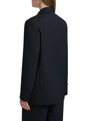 A.L.C. Women's Calla Oversized Double-Breasted Blazer - Evening Blue - Size 12 | Thumbnail 5
