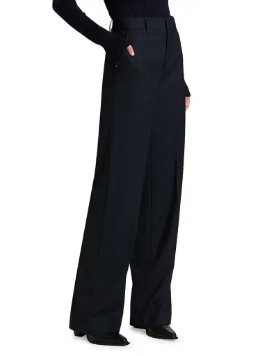 A.L.C. Women's Hirsh Wool Straight-Leg Pants | Thumbnail 4 A.L.C. Women's Hirsh Wool Straight-Leg Pants | Thumbnail 4