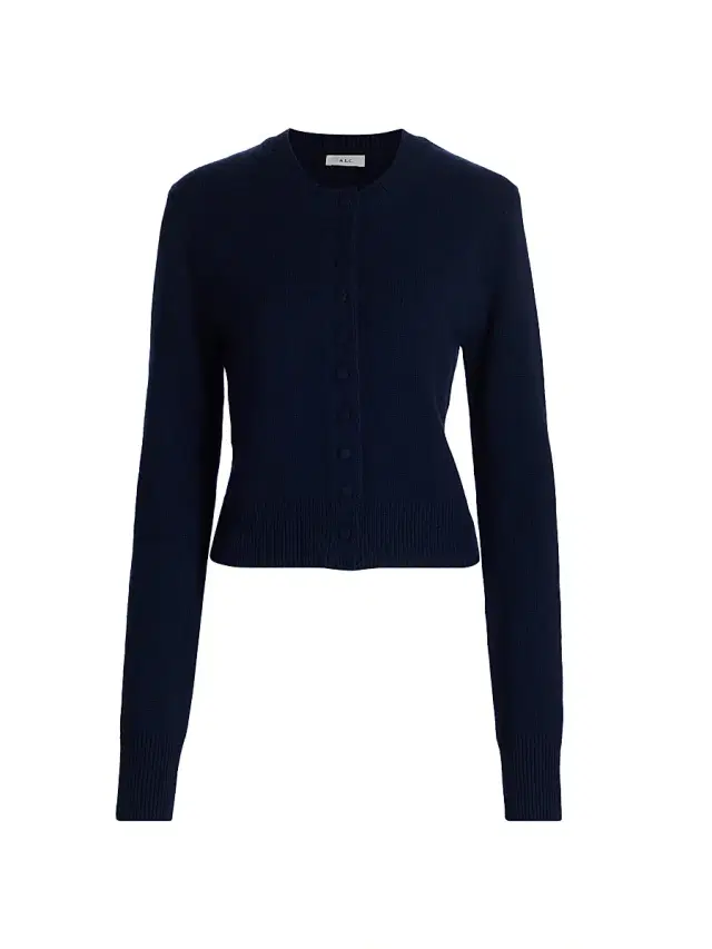 Women's Skyler Cashmere Cardigan - Navy