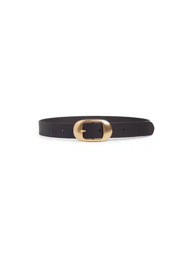 Favorite Daughter Women's The Skinny Jean Belt - Dark Brown Antique - Size XL | Thumbnail 1