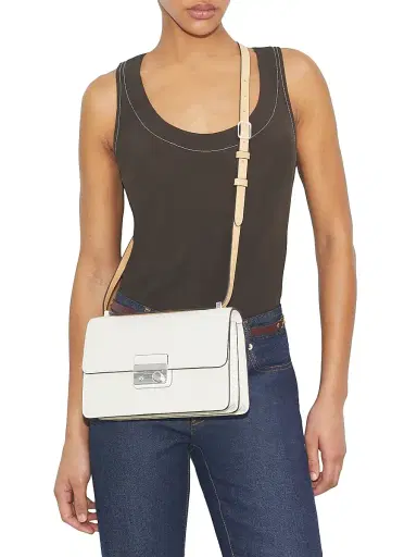 Tory Burch Women's T Monogram Pebbled Leather Shoulder Bag | Thumbnail 3 Tory Burch Women's T Monogram Pebbled Leather Shoulder Bag | Thumbnail 3