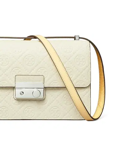 Tory Burch Women's T Monogram Pebbled Leather Shoulder Bag | Thumbnail 7 Tory Burch Women's T Monogram Pebbled Leather Shoulder Bag | Thumbnail 7