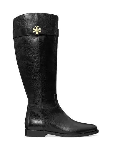 Tory Burch Women's Turnlock Riding Boots - Perfect Black - Size 7 | Thumbnail 1 Tory Burch Women's Turnlock Riding Boots - Perfect Black - Size 7 | Thumbnail 1