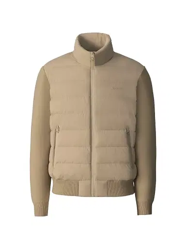 Mackage Men's Haney-Cityz Quilted Down Jacket - Light Camel - Size Large | Thumbnail 1