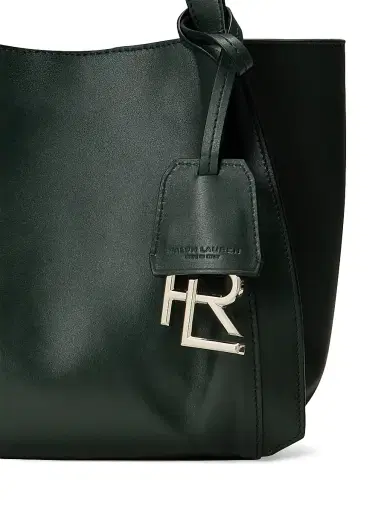 Ralph Lauren Collection Women's Small Logo Leather Tote Bag | Thumbnail 7