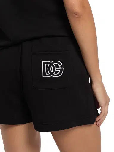 Dolce & Gabbana Women's Logo Cutout Sweat Shorts | Thumbnail 6 Dolce & Gabbana Women's Logo Cutout Sweat Shorts | Thumbnail 6