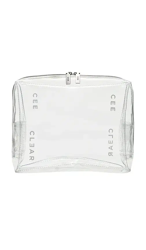 CEE CLEAR Large Cosmetic Case