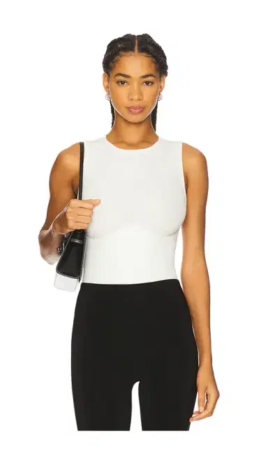 Fleur du Mal Hourglass Rib Bodysuit | Thumbnail 1