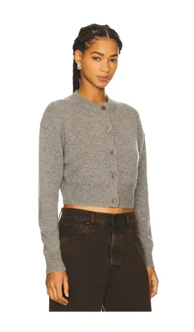 Autumn Cashmere Cropped Cardigan | Thumbnail 2 Autumn Cashmere Cropped Cardigan | Thumbnail 2