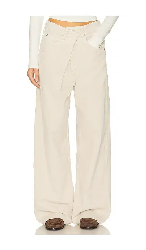 AGOLDE Vana Fold Wide Leg Jeans