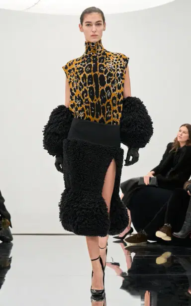Alaïa Leopard Printed Jacquard Knit Top | Thumbnail 5