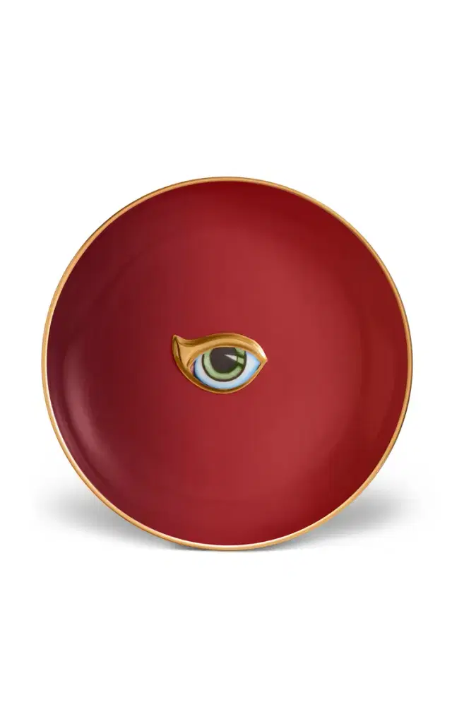 Lito Eye Dish - Bordeaux - Burgundy