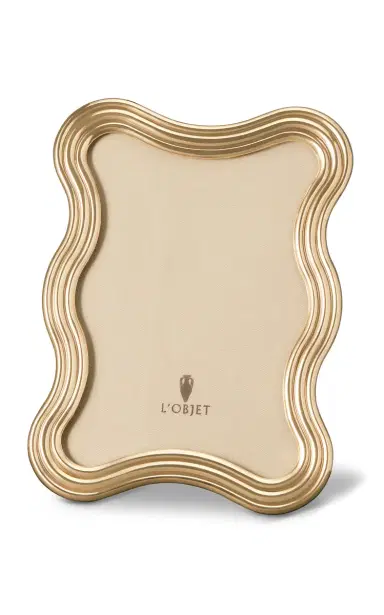 L'Objet Ripple Gold Frame 5X7 - Gold | Thumbnail 1