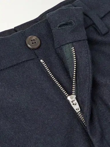 ELEVENTY Straight-Leg Stretch Wool and Cashmere-Blend Trousers - Men | Thumbnail 6 ELEVENTY Straight-Leg Stretch Wool and Cashmere-Blend Trousers - Men | Thumbnail 6