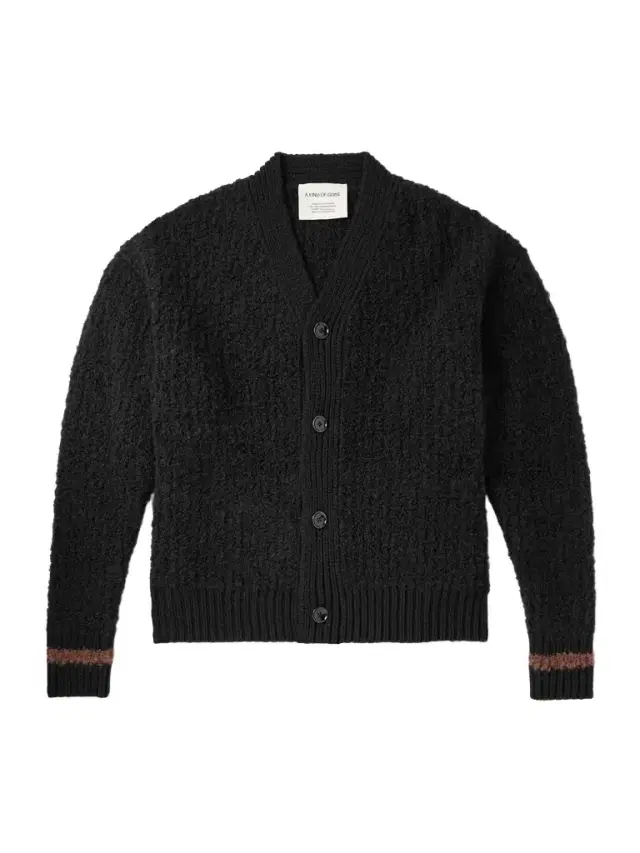 A Kind Of Guise Ribbed-Knit Virgin Wool-Blend Cardigan - Men