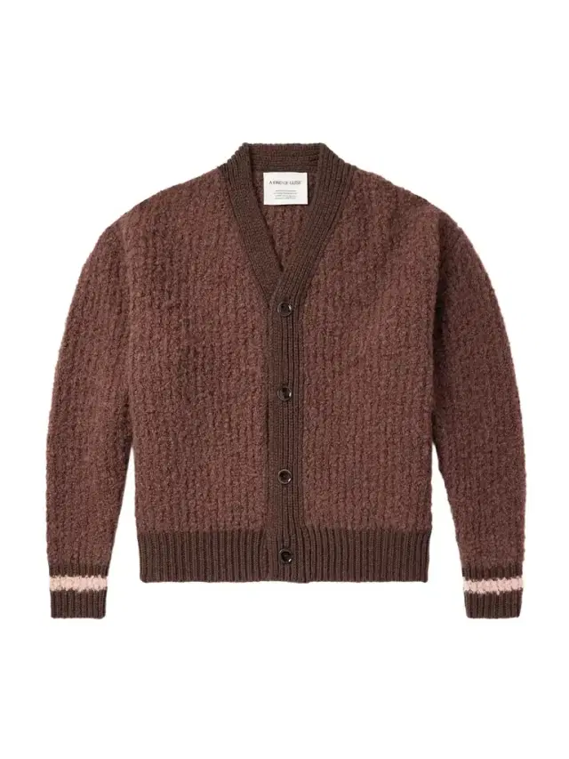A Kind Of Guise Ribbed-Knit Virgin Wool-Blend Cardigan - Men