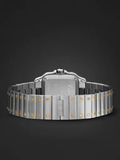 Cartier Santos de Small Interchangeable Stainless Steel and 18-Karat Gold Watch, Ref. W2SA0033 - Men | Thumbnail 6 Cartier Santos de Small Interchangeable Stainless Steel and 18-Karat Gold Watch, Ref. W2SA0033 - Men | Thumbnail 6
