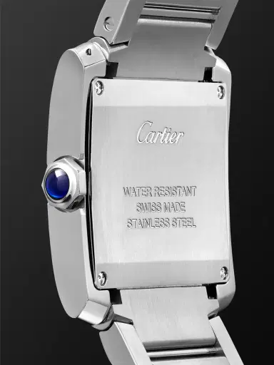 Cartier Tank Française Medium Stainless Steel Diamond Watch, Ref. W4TA0028 - Men | Thumbnail 4 Cartier Tank Française Medium Stainless Steel Diamond Watch, Ref. W4TA0028 - Men | Thumbnail 4