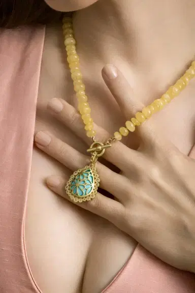 LEIGH MAXWELL Danburite Bead Necklace | Thumbnail 4