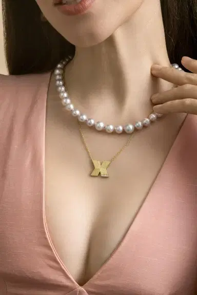 LEIGH MAXWELL Pearl Colorful Seas Necklace | Thumbnail 3