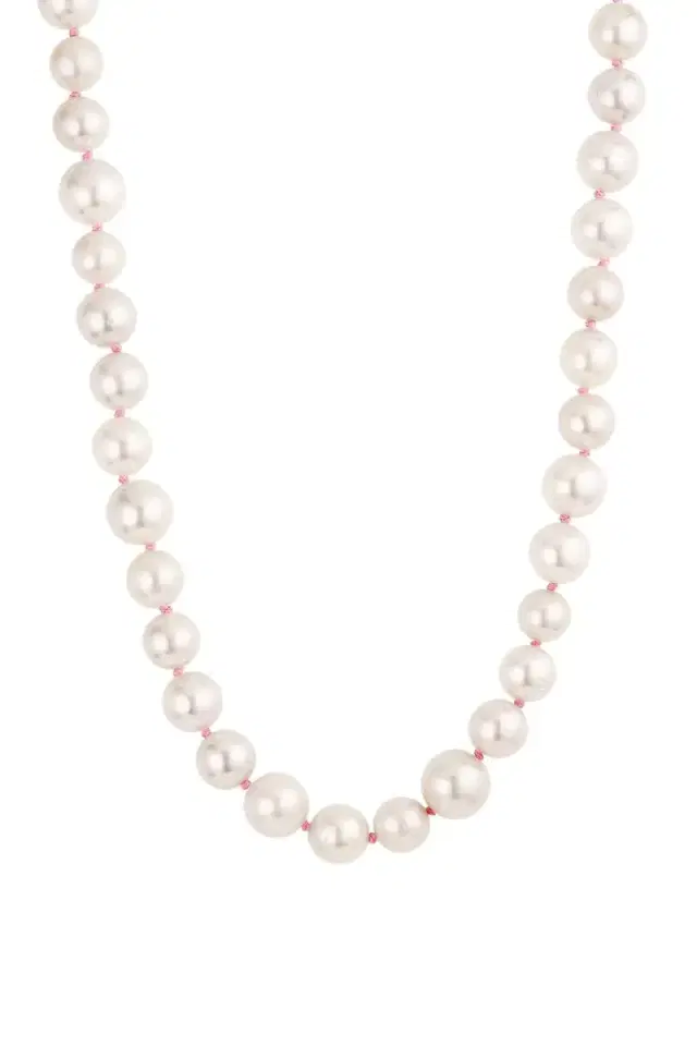 LEIGH MAXWELL Pearl Colorful Seas Necklace