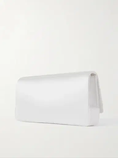 Manolo Blahnik Gothisi Crystal-embellished Satin Clutch | Thumbnail 3