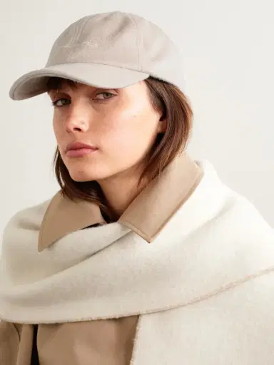 Jacquemus Embroidered Wool Baseball Cap | Thumbnail 2