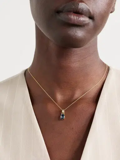 STONE AND STRAND Beekman 14-karat Gold Topaz Necklace | Thumbnail 2 STONE AND STRAND Beekman 14-karat Gold Topaz Necklace | Thumbnail 2