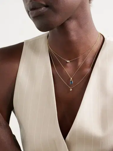 STONE AND STRAND Beekman 14-karat Gold Topaz Necklace | Thumbnail 5 STONE AND STRAND Beekman 14-karat Gold Topaz Necklace | Thumbnail 5