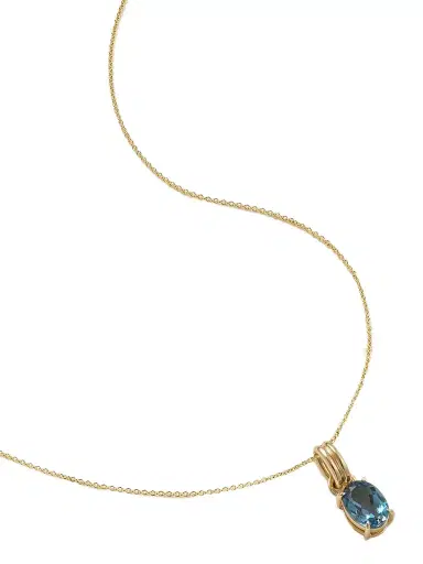 STONE AND STRAND Beekman 14-karat Gold Topaz Necklace | Thumbnail 1 STONE AND STRAND Beekman 14-karat Gold Topaz Necklace | Thumbnail 1