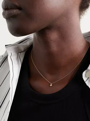 STONE AND STRAND Essential 14-karat Gold Diamond Necklace | Thumbnail 2 STONE AND STRAND Essential 14-karat Gold Diamond Necklace | Thumbnail 2