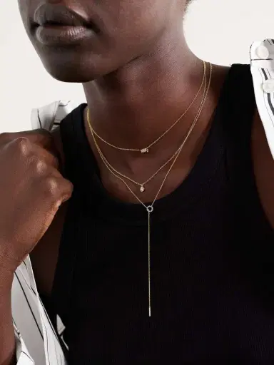 STONE AND STRAND Essential 14-karat Gold Diamond Necklace | Thumbnail 5 STONE AND STRAND Essential 14-karat Gold Diamond Necklace | Thumbnail 5