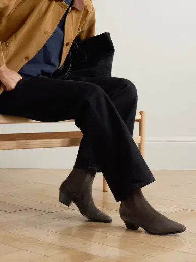 aeyde Agata Suede Ankle Boots | Thumbnail 2 aeyde Agata Suede Ankle Boots | Thumbnail 2