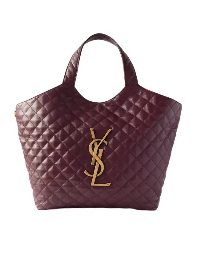 Icare Maxi Matelassé Leather Tote