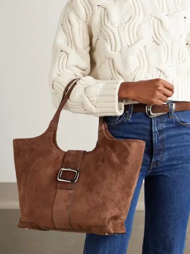Roger Vivier Grand Vivier Suede Tote | Thumbnail 2 Roger Vivier Grand Vivier Suede Tote | Thumbnail 2
