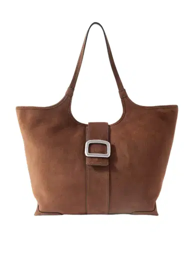 Roger Vivier Grand Vivier Suede Tote | Thumbnail 1 Roger Vivier Grand Vivier Suede Tote | Thumbnail 1