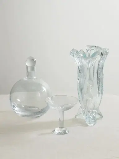 LOUISE ROE Drape Glass Vase | Thumbnail 2
