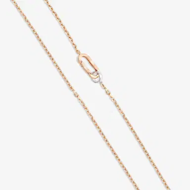 Gucci Gucci Link to Love 18K Rose & White Gold Pendant Necklace by The Solist | Thumbnail 3