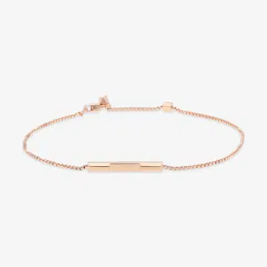 Gucci Gucci Link to Love 18K Rose Gold Chain Bracelet by The Solist | Thumbnail 2