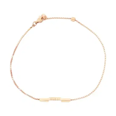 Gucci Gucci Link to Love 18K Rose Gold Chain Bracelet by The Solist | Thumbnail 1