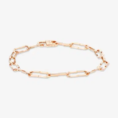 Gucci Gucci Link to Love 18K Rose Gold Link Bracelet YBA744562001016 - S (6.3 by The Solist | Thumbnail 2