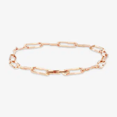 Gucci Gucci Link to Love 18K Rose Gold Link Bracelet YBA744562001016 - S (6.3 by The Solist | Thumbnail 3