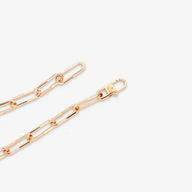 Gucci Gucci Link to Love 18K Rose Gold Link Bracelet YBA744562001016 - S (6.3 by The Solist | Thumbnail 4