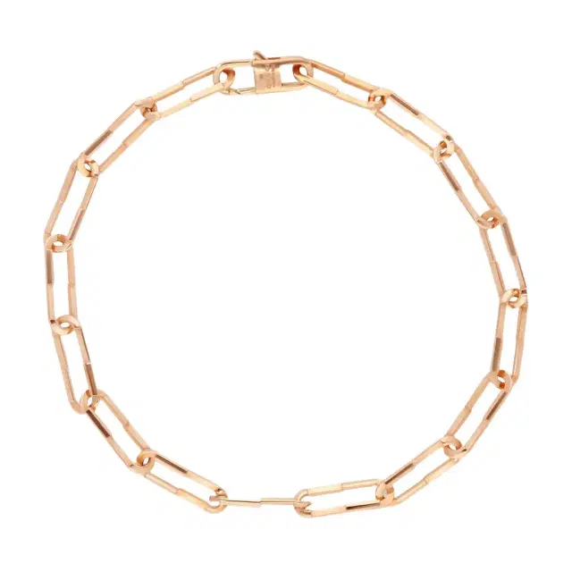 Gucci Gucci Link to Love 18K Rose Gold Link Bracelet YBA744562001016 - S (6.3 by The Solist
