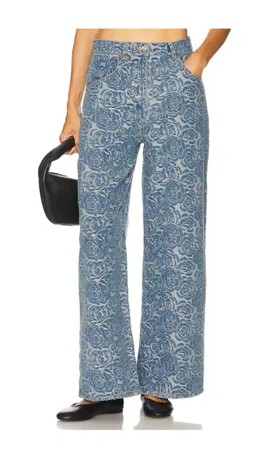 REVOLVE x JJ Denim Pants | Thumbnail 1 REVOLVE x JJ Denim Pants | Thumbnail 1